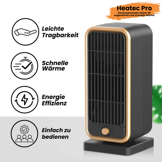 HEATEC Pro - Kostensparender Heizer für angenehme und schnelle wärme