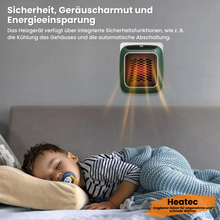 Lade das Bild in den Galerie-Viewer, HEATEC - tragbarer Heizer für kostenschonende und schnelle Wärme
