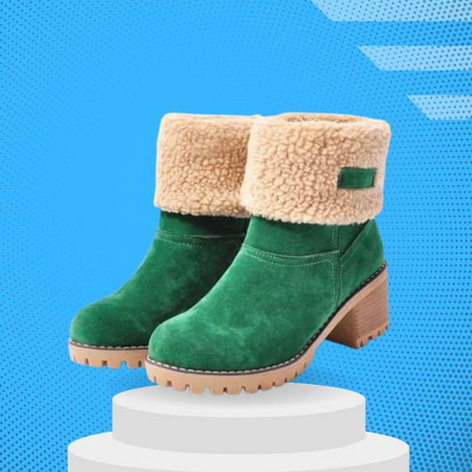 Diana - Schmerzlindernde Winterstiefel mit dickem Absatz für Damen